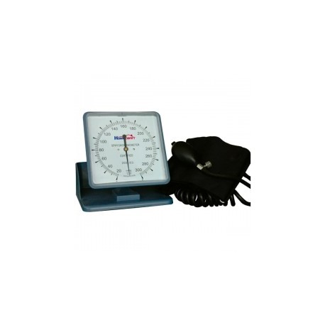 Baumanómetro de Pared Aneroide con Brazalete de Nylon, Extensión tipo Teléfono y Base tipo Canastilla - Home Care