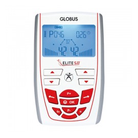 Electroestimulador Globus Elite S2 de 2 Canales Independientes para 4 Electrodos con 100 Programas Preestablecidos - Globus